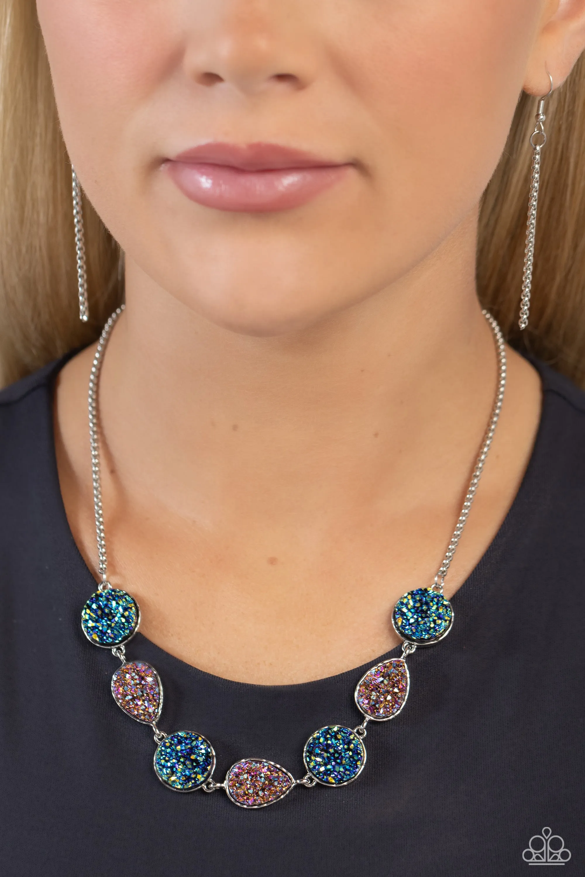 Necklaces Druzy Demand - Multi N396