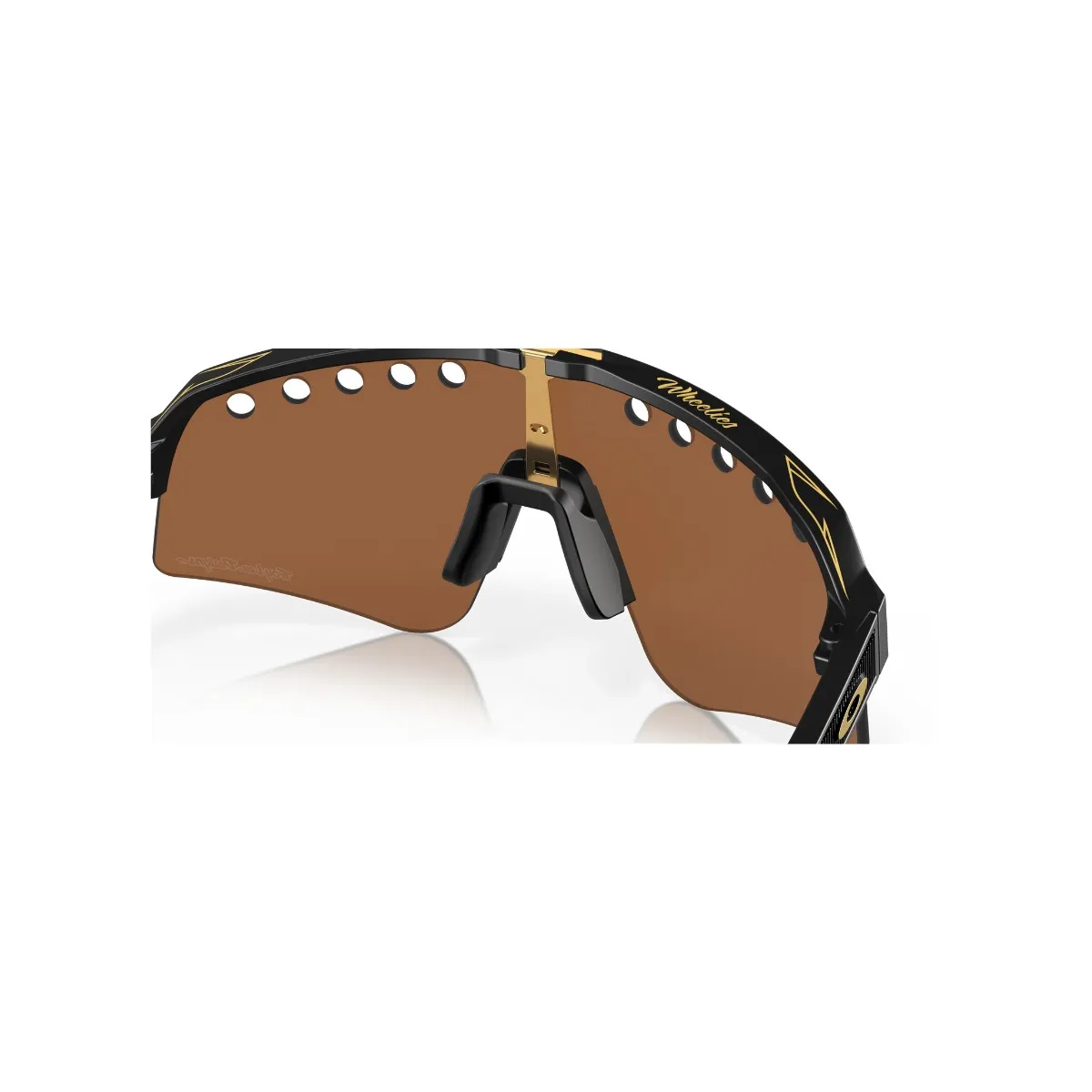 Oakley Sutro Lite Sweep Troy Lee Designs Series Black Frame Brown Lens