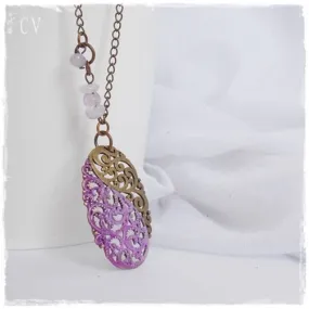 Oriental Amethyst Necklace