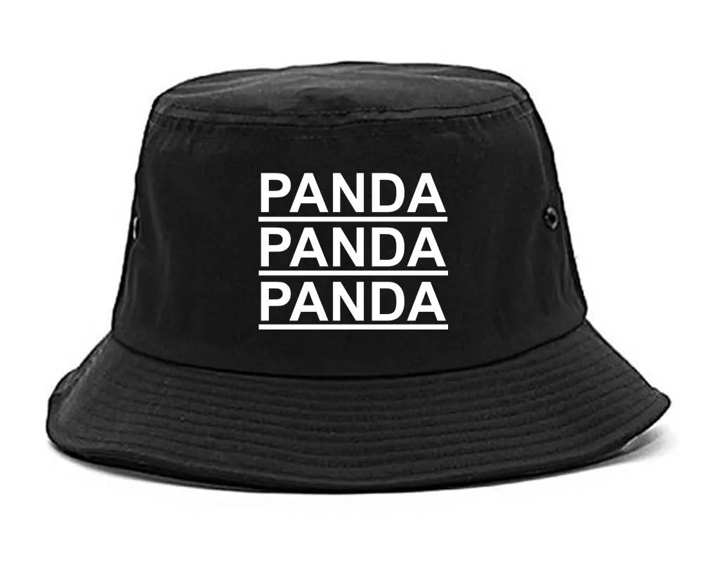 Panda Panda Panda Bucket Hat Cap