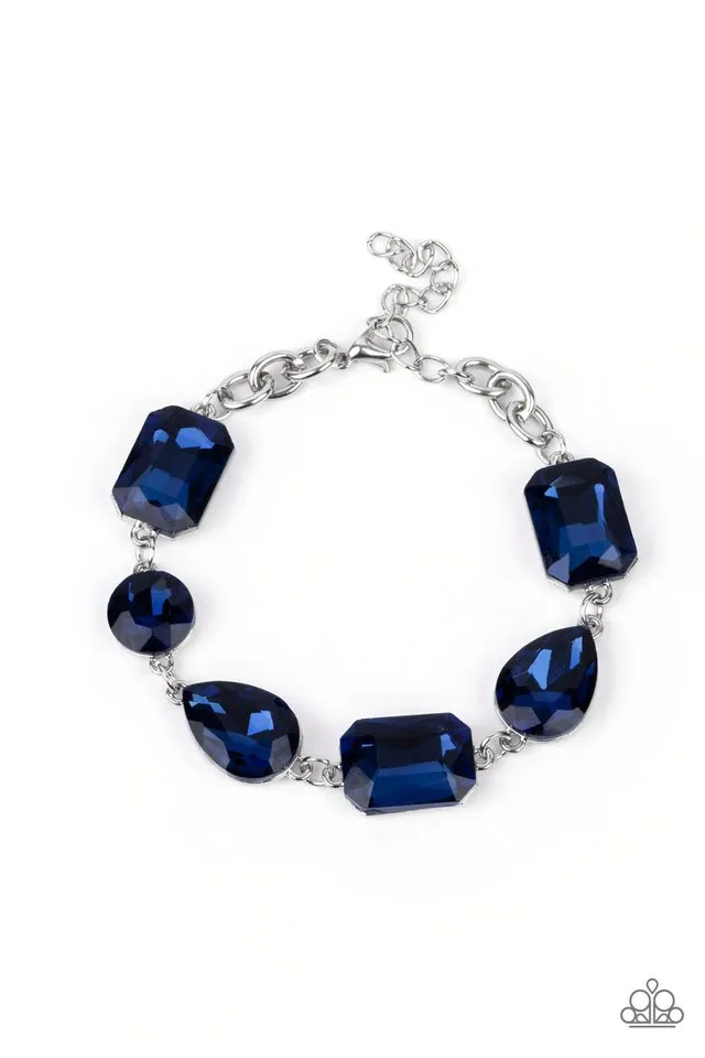 Paparazzi Bracelet ~ Cosmic Treasure Chest - Blue