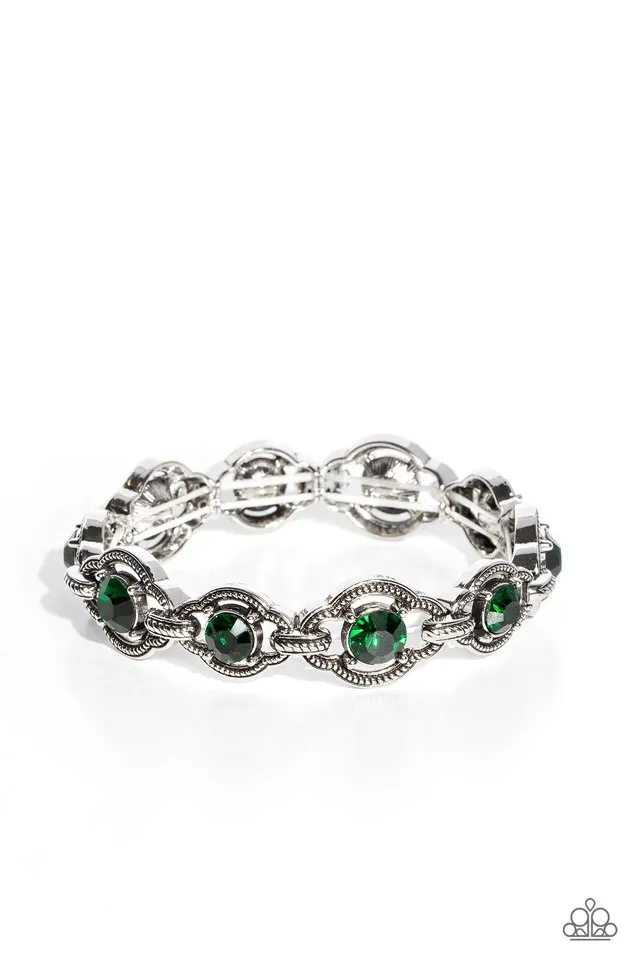 Paparazzi Bracelet ~ ROPE For The Best - Green