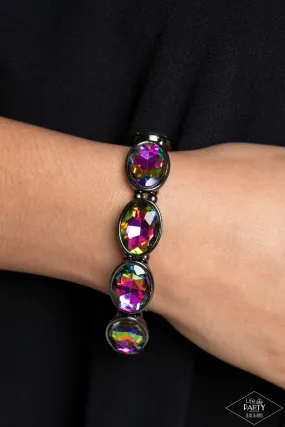 Paparazzi Diva In Disguise Bracelet Multi (Oil Spill)