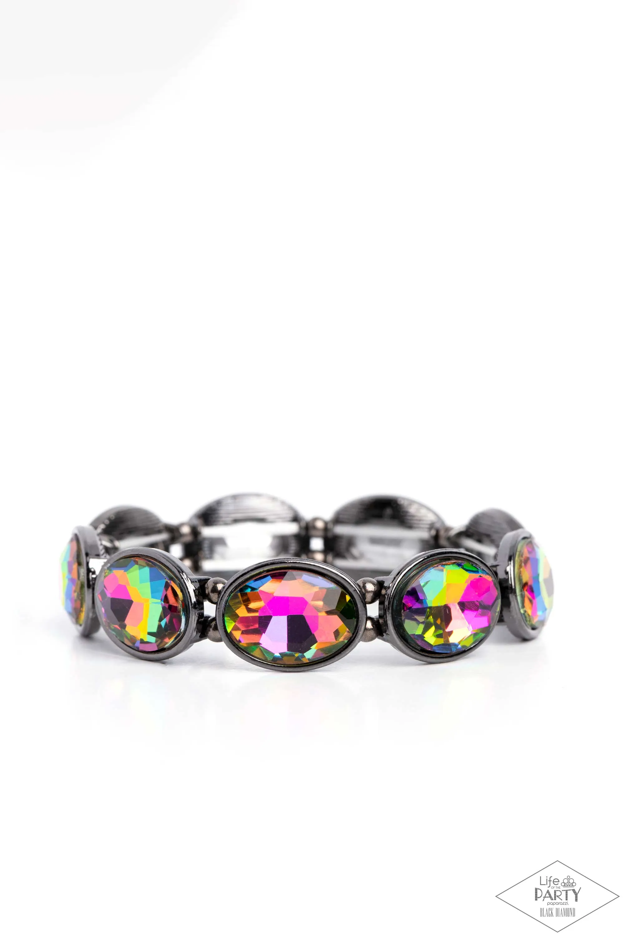 Paparazzi Diva In Disguise Bracelet Multi (Oil Spill)