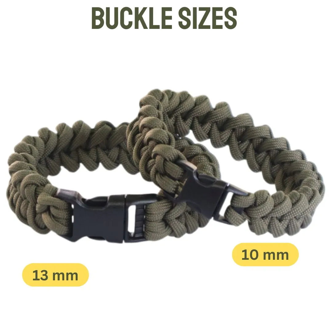 Paracord Bracelet - Shark Jawbone