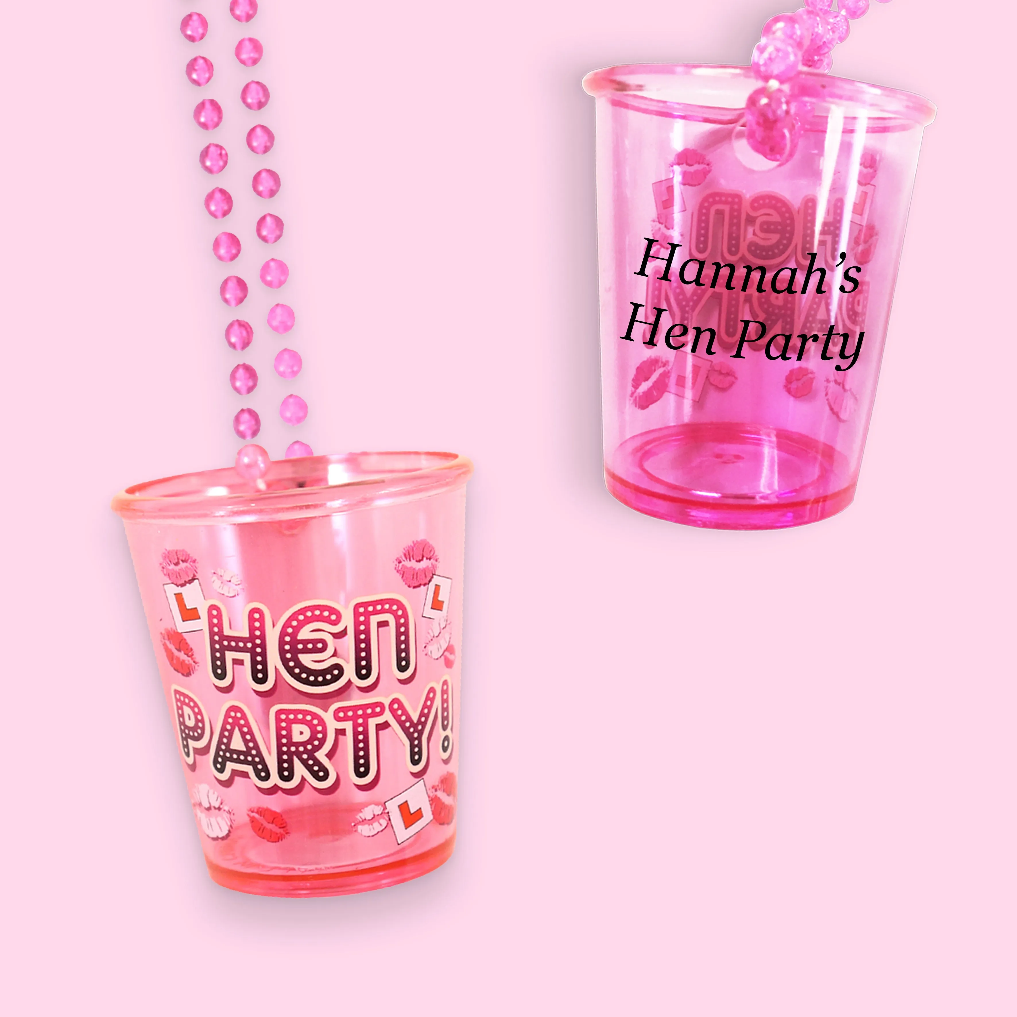 Personalised Hen Party Shot Glass