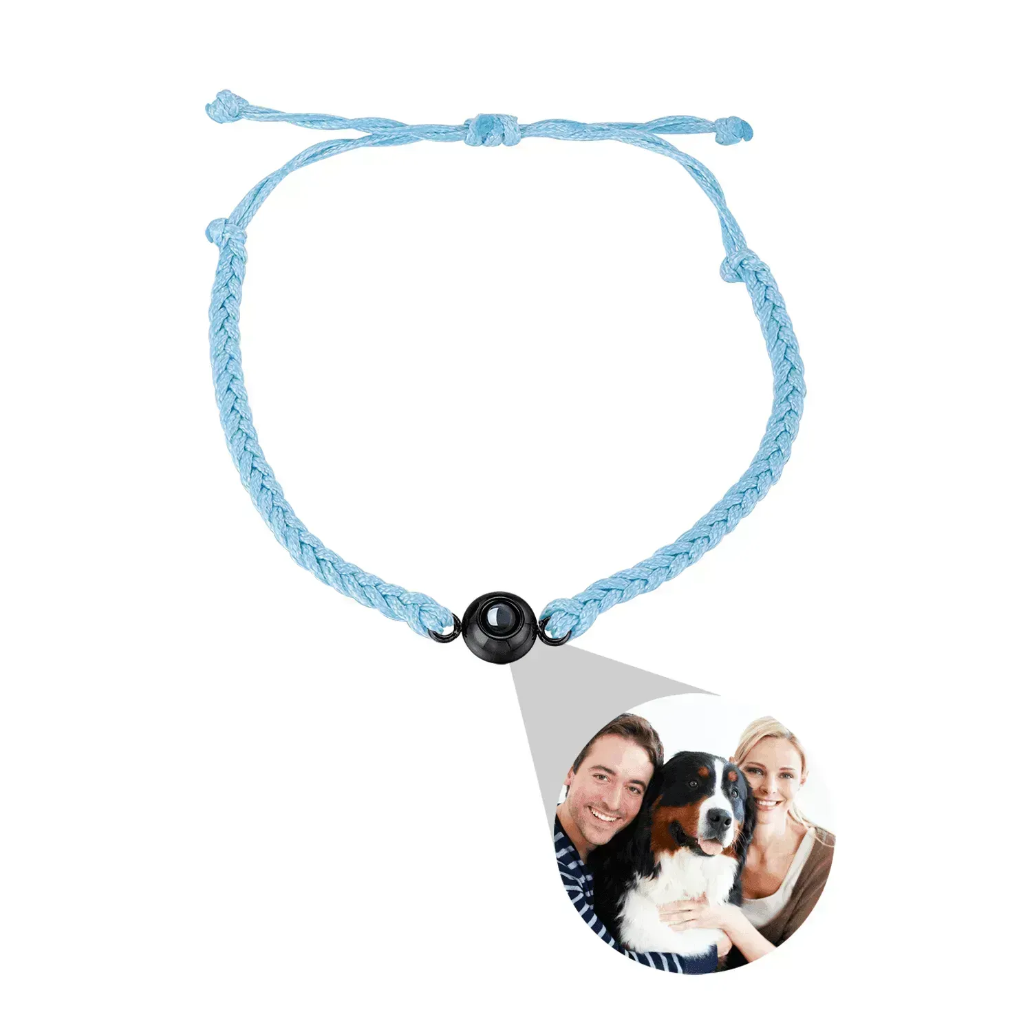 Personalized Photo Projection Bracelet - Perfect Valentine's Gift