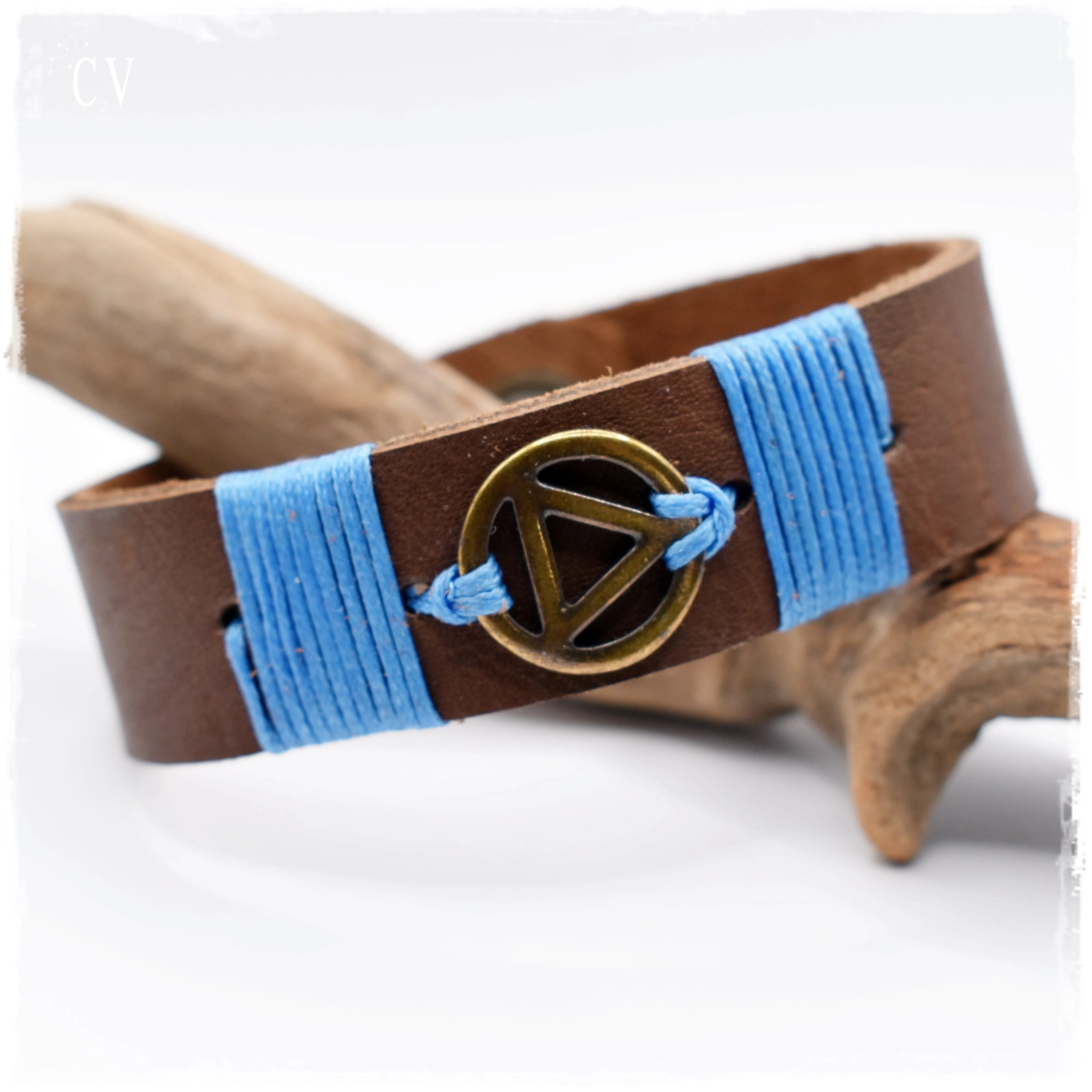 Personalized Recovery Leather Bracelet