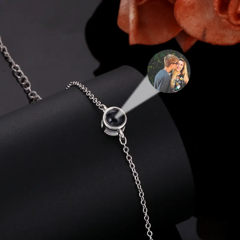 Photo Projection Charm Women Bracelet