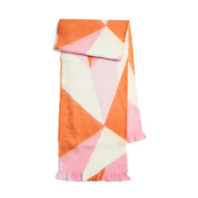 Pieces Nappi Long Scarf-Burnt Orange