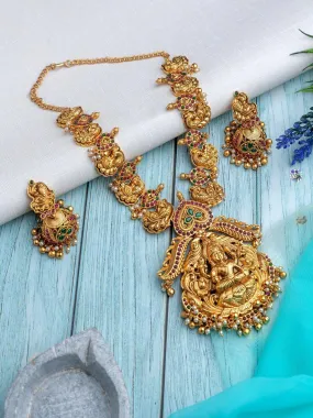 Premium Goddess Lakshmi Necklace