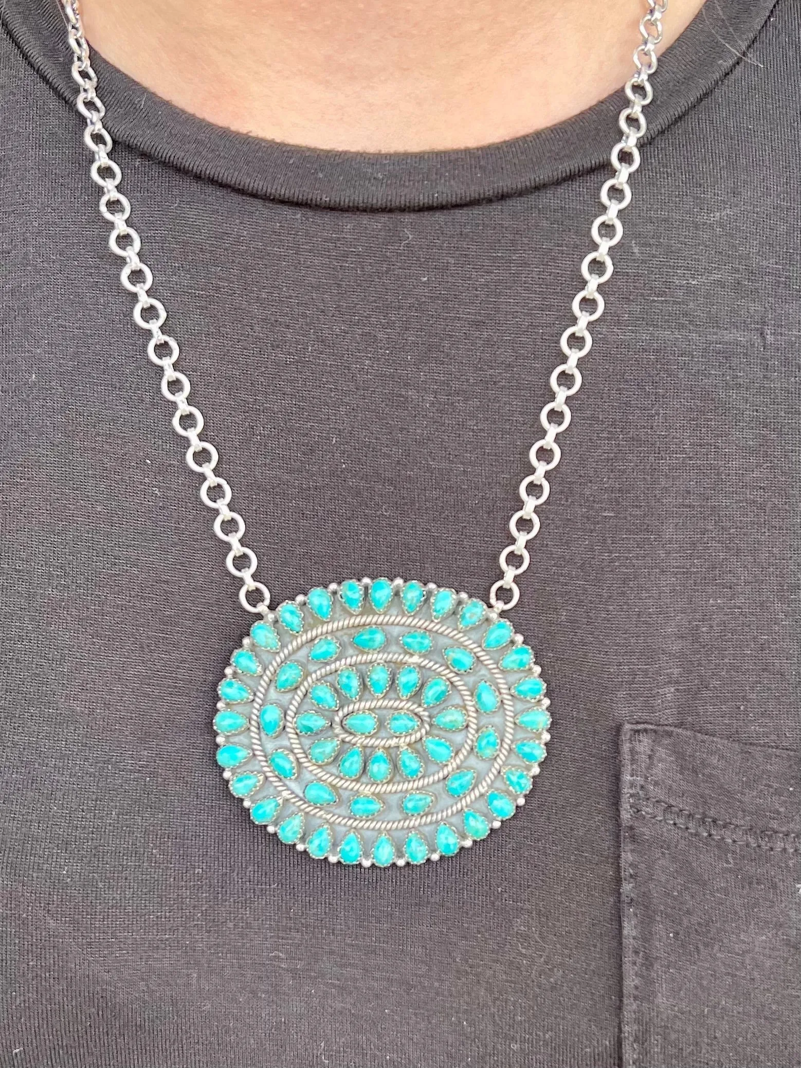 Princess Bride Turquoise Necklace