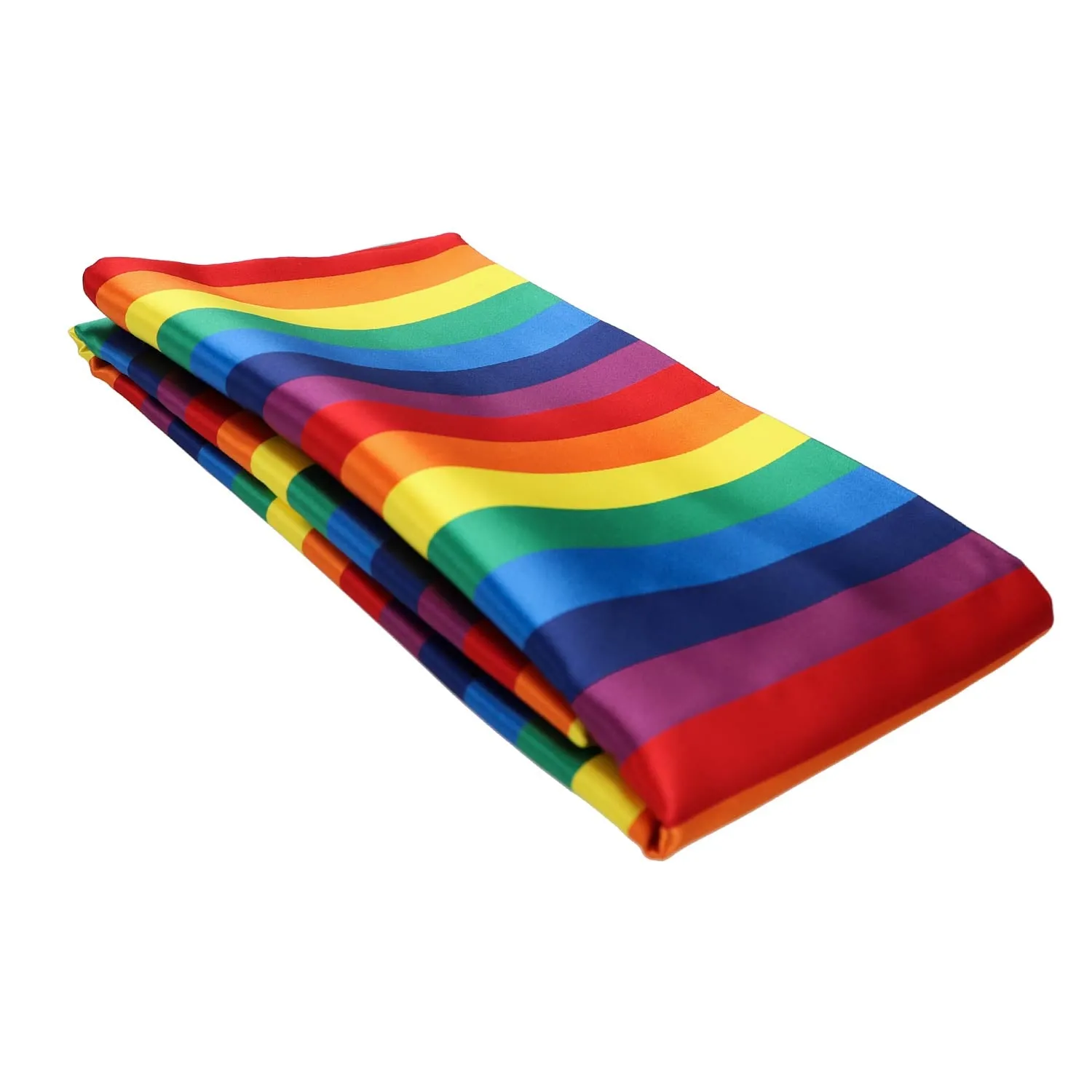 Rainbow Striped Scarf