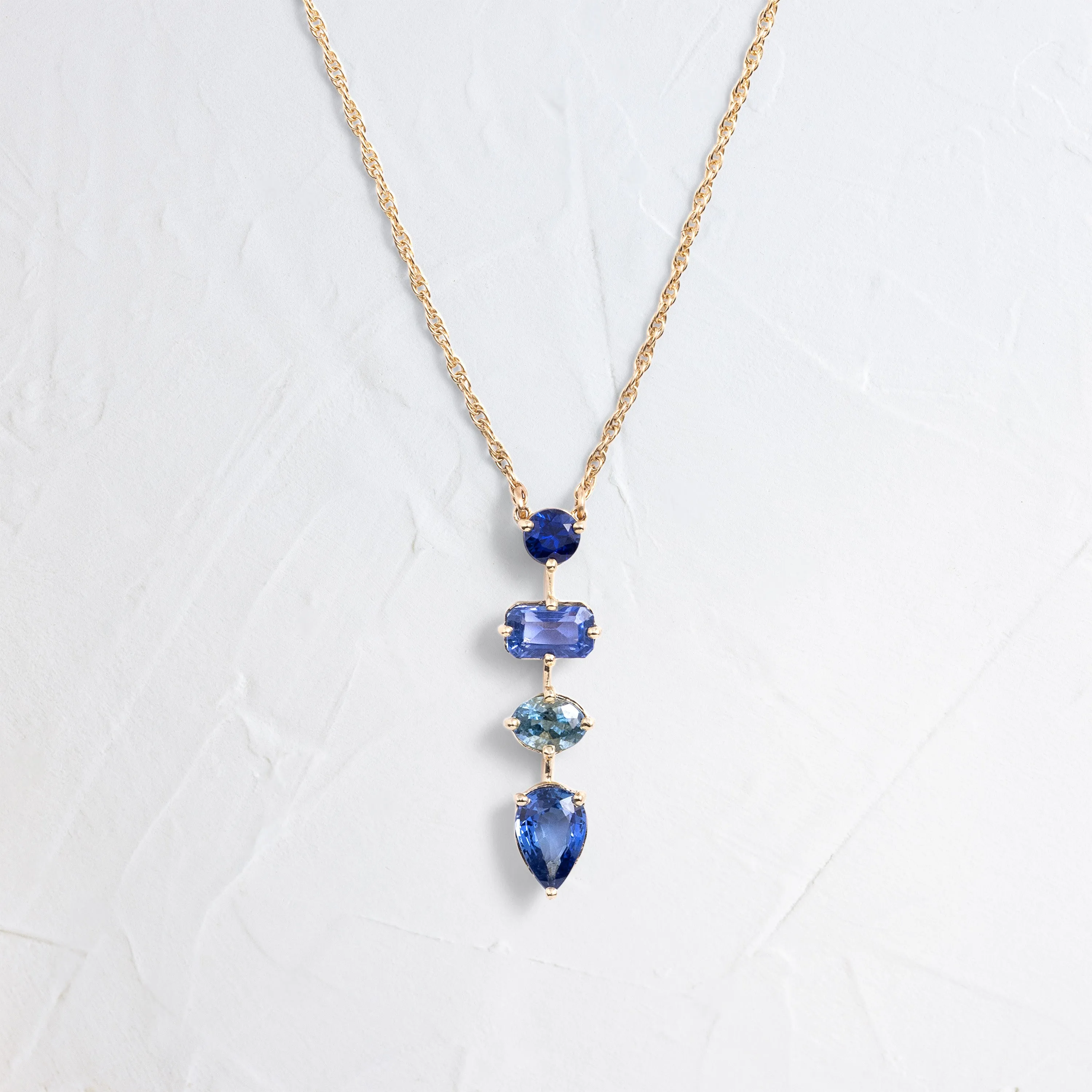 Rainwater 4-Stone Necklace