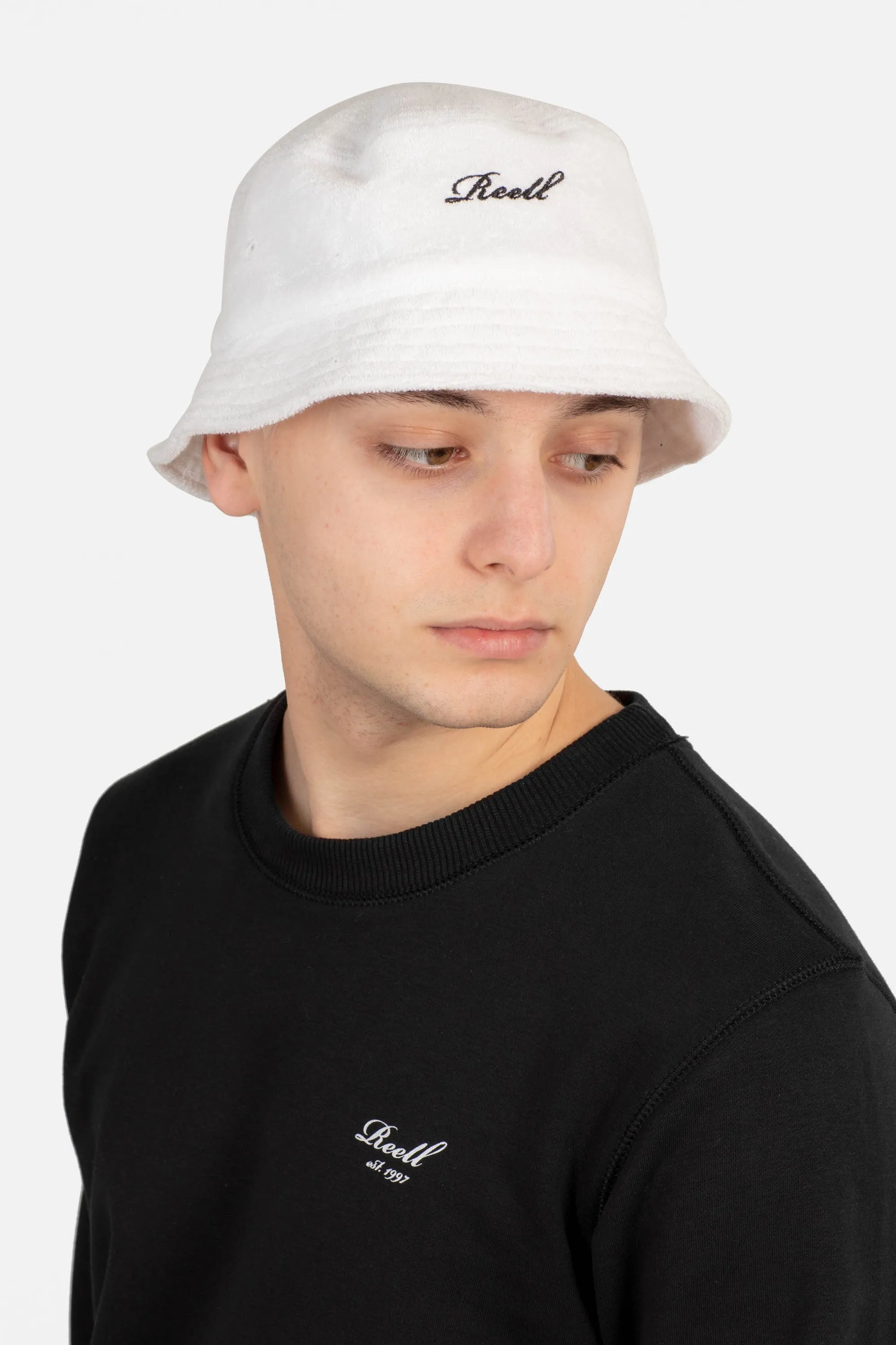 Reell Bucket Hat white towel