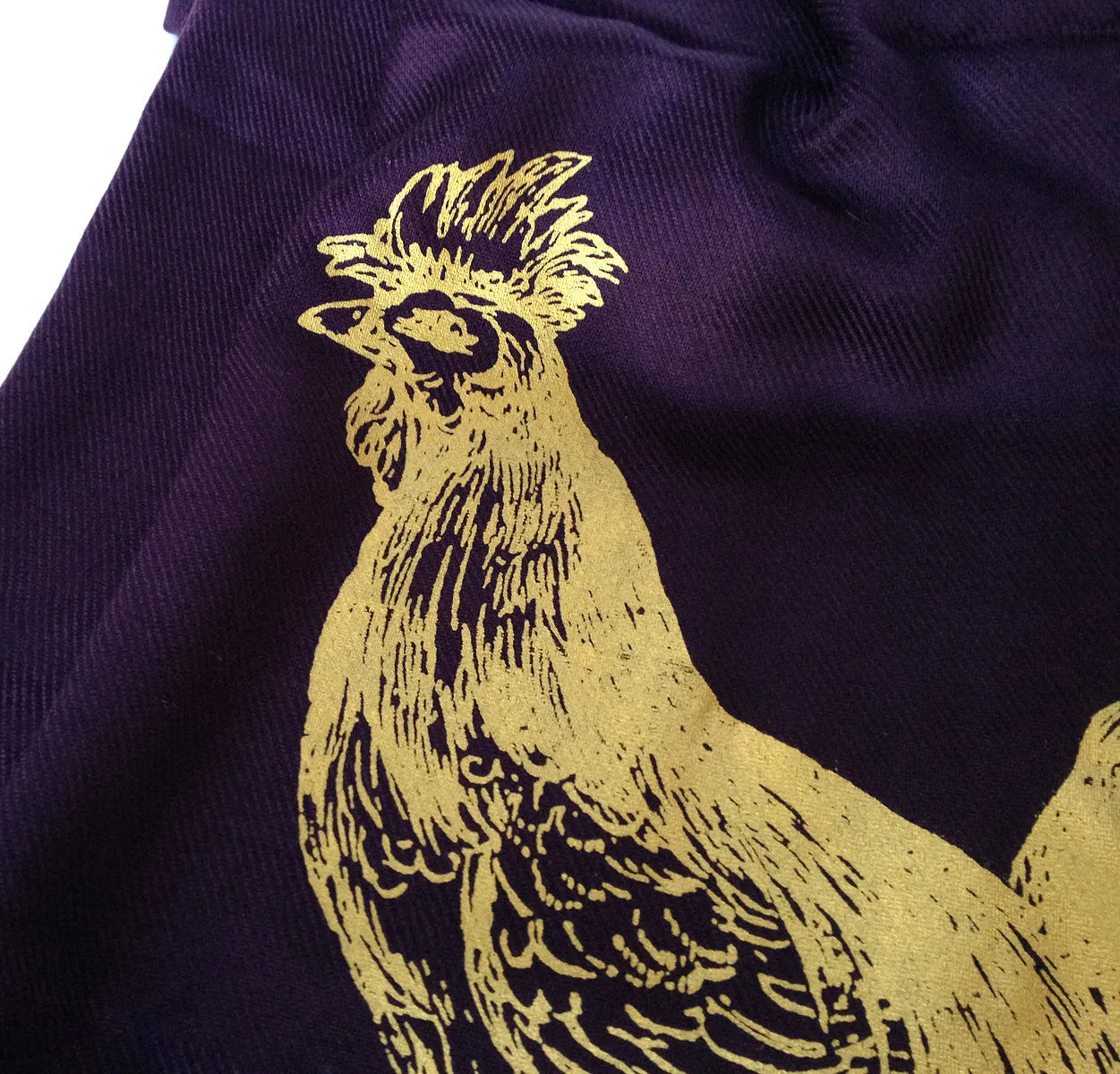 Royal Rooster Pashmina Scarf.