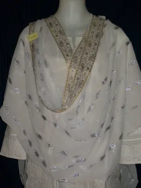 Scarf Stole Dupatta White