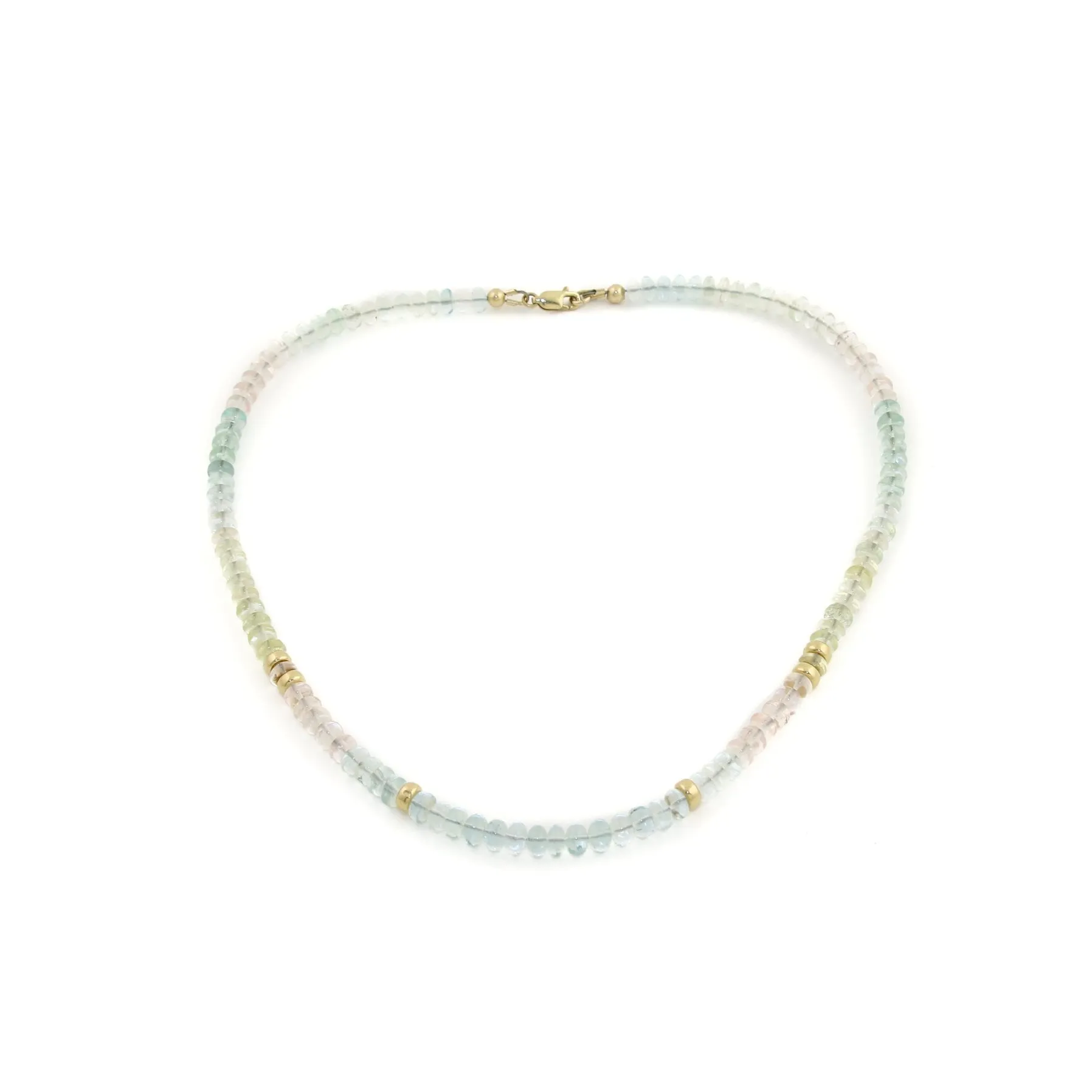 Sea Mist Beaded Necklace