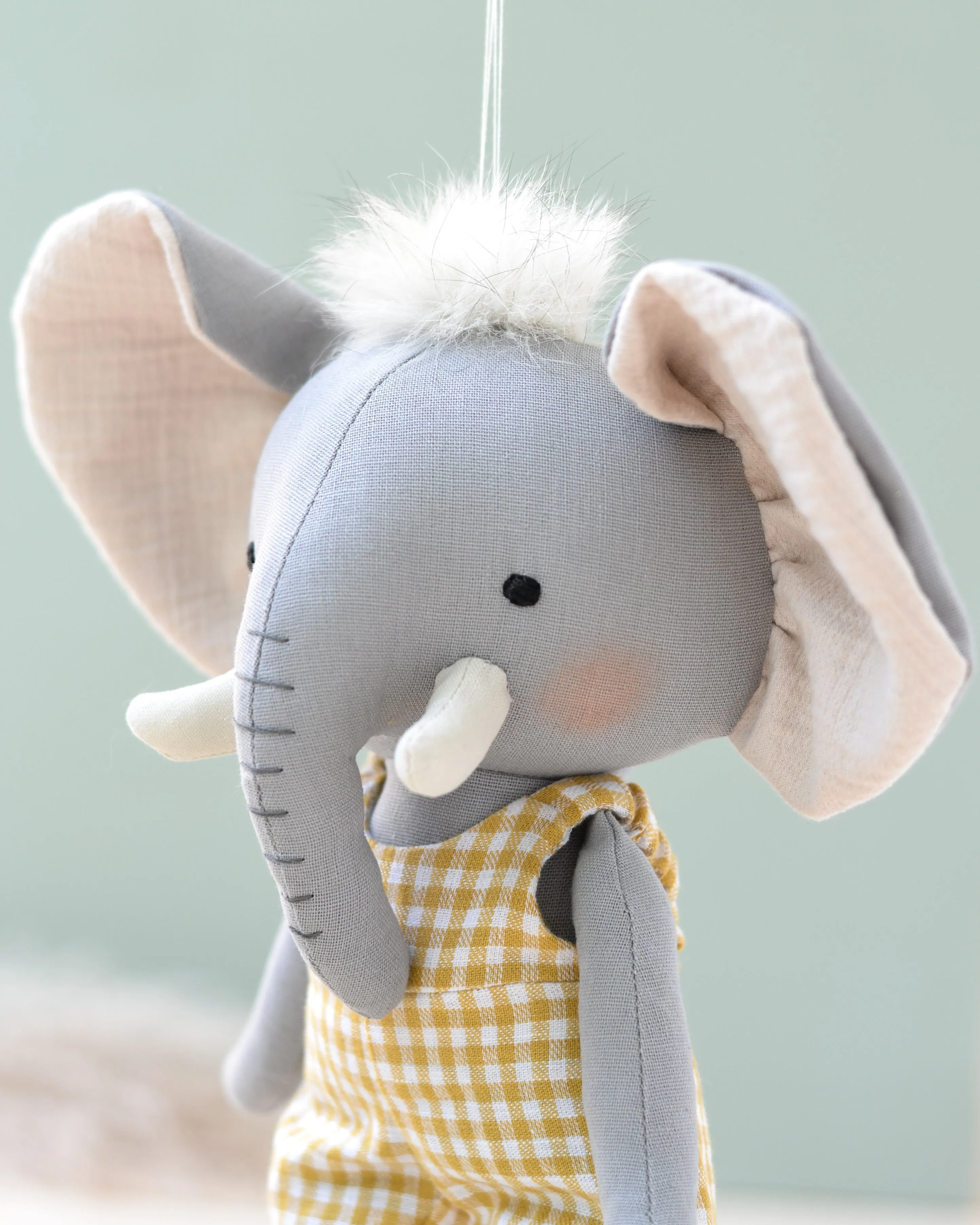 Sewing Pattern - elephant doll