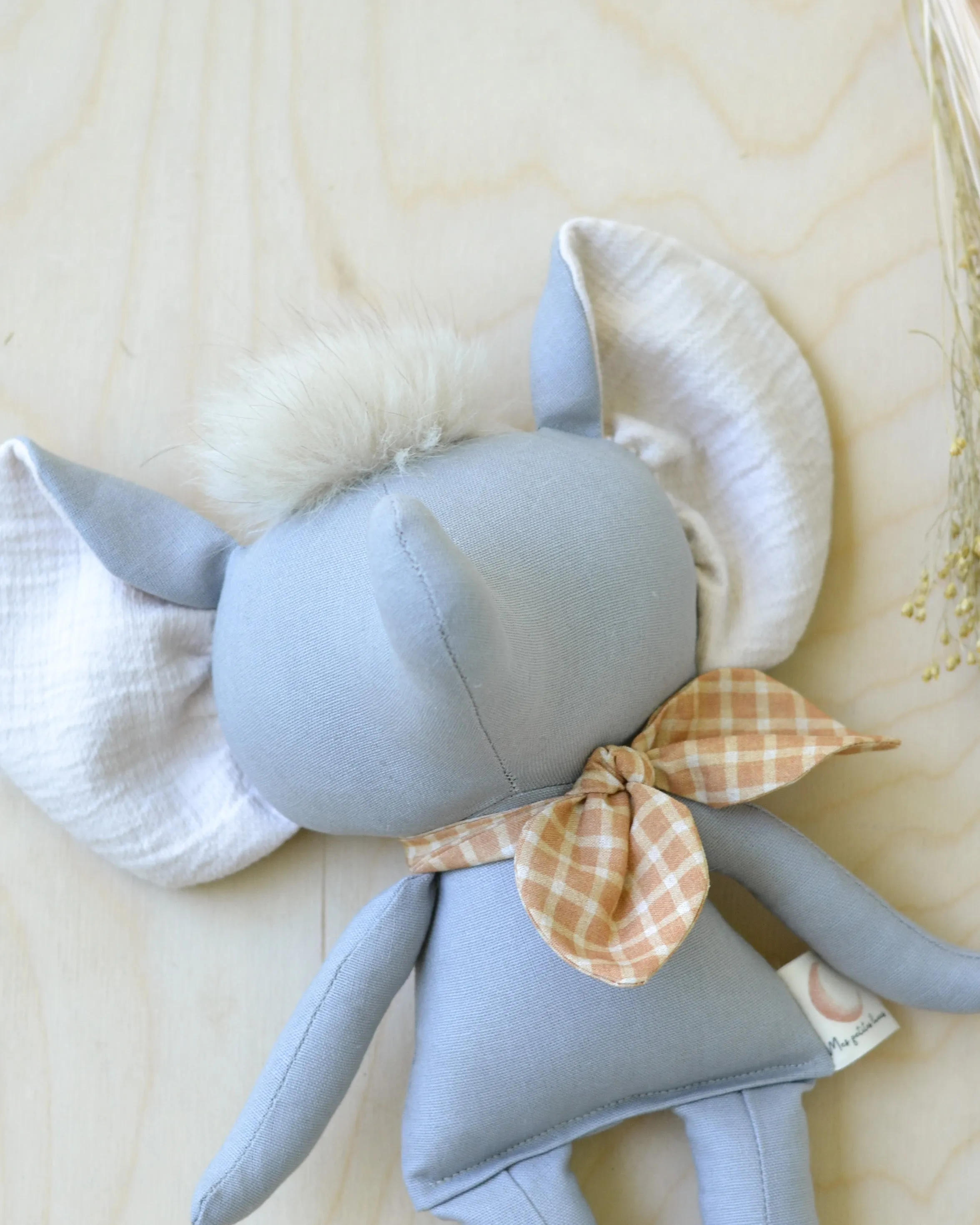 Sewing Pattern - elephant doll