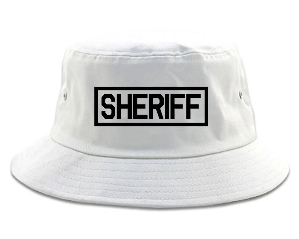 Sheriff County Police Mens Bucket Hat