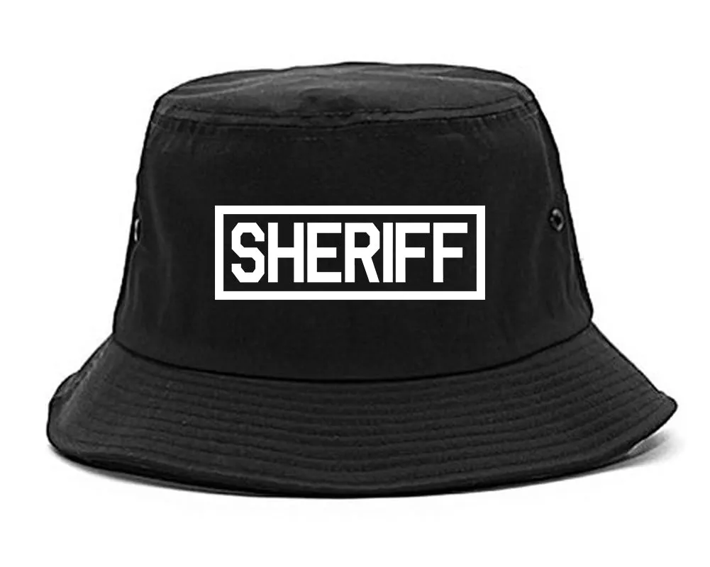 Sheriff County Police Mens Bucket Hat