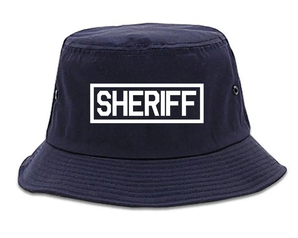 Sheriff County Police Mens Bucket Hat