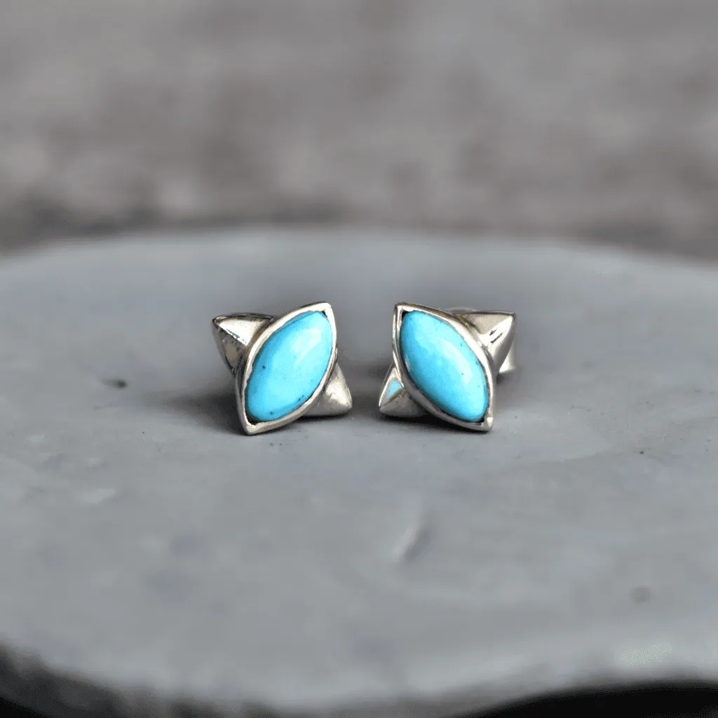 Shield Guardian - Turquoise Studs