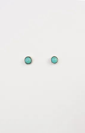 Sienna Lonestar Turquoise Studs