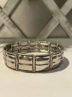 Silver Square Bracelet