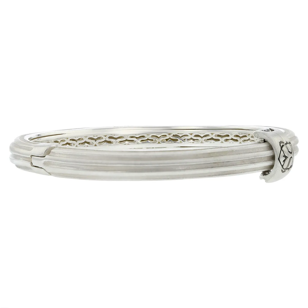 Slane Sterling Silver Column Bangle Bracelet