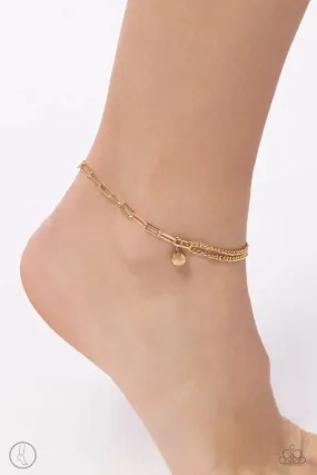 Solo Sojourn - Gold Anklet