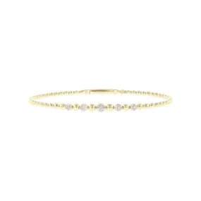 Solstice Diamond Bangle Bracelet