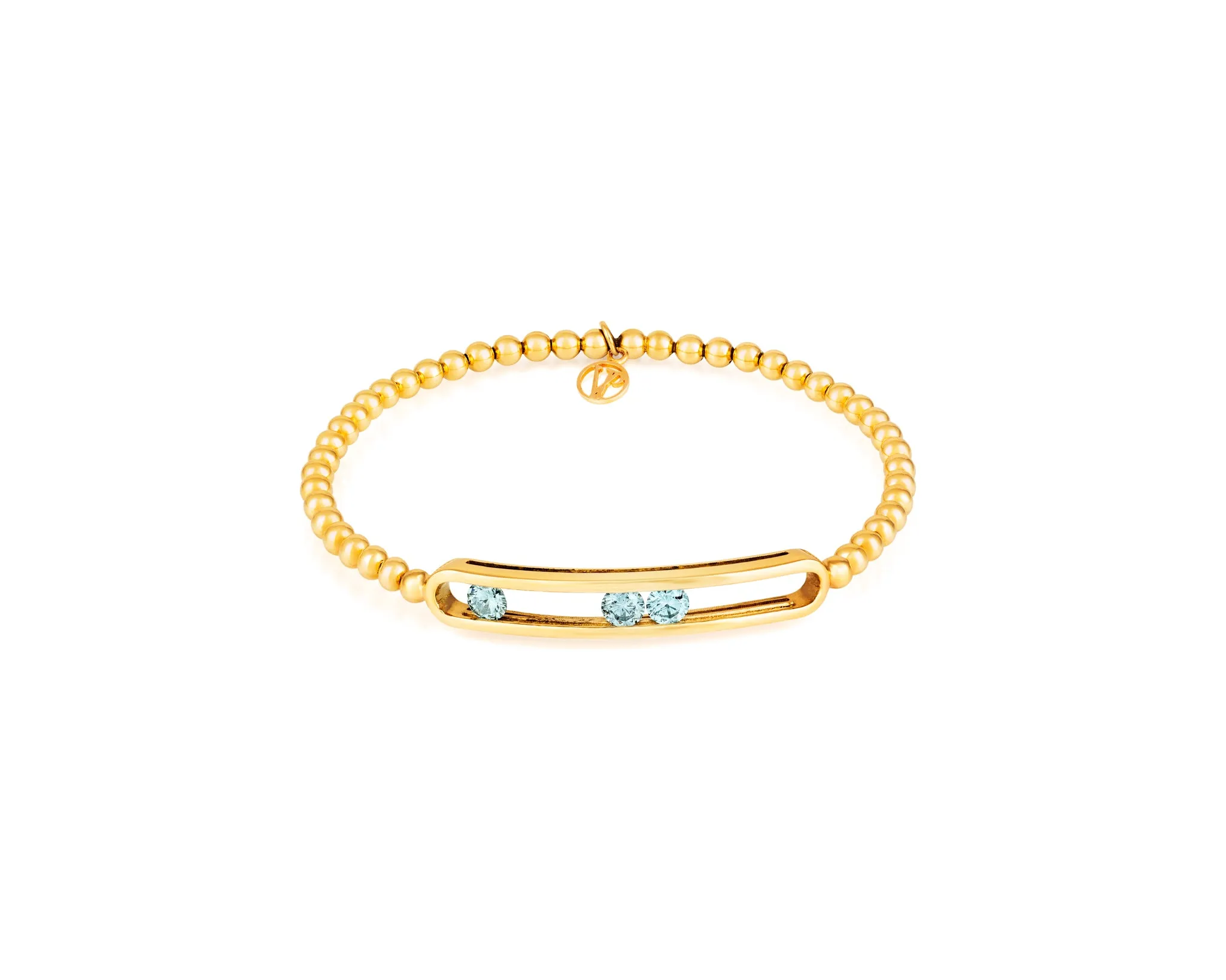 Stirata Blue Diamond Bracelet