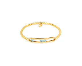 Stirata Blue Diamond Bracelet