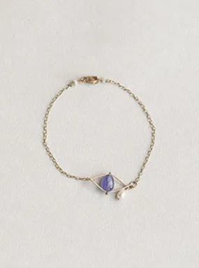 Tanzanite Eye Bracelet