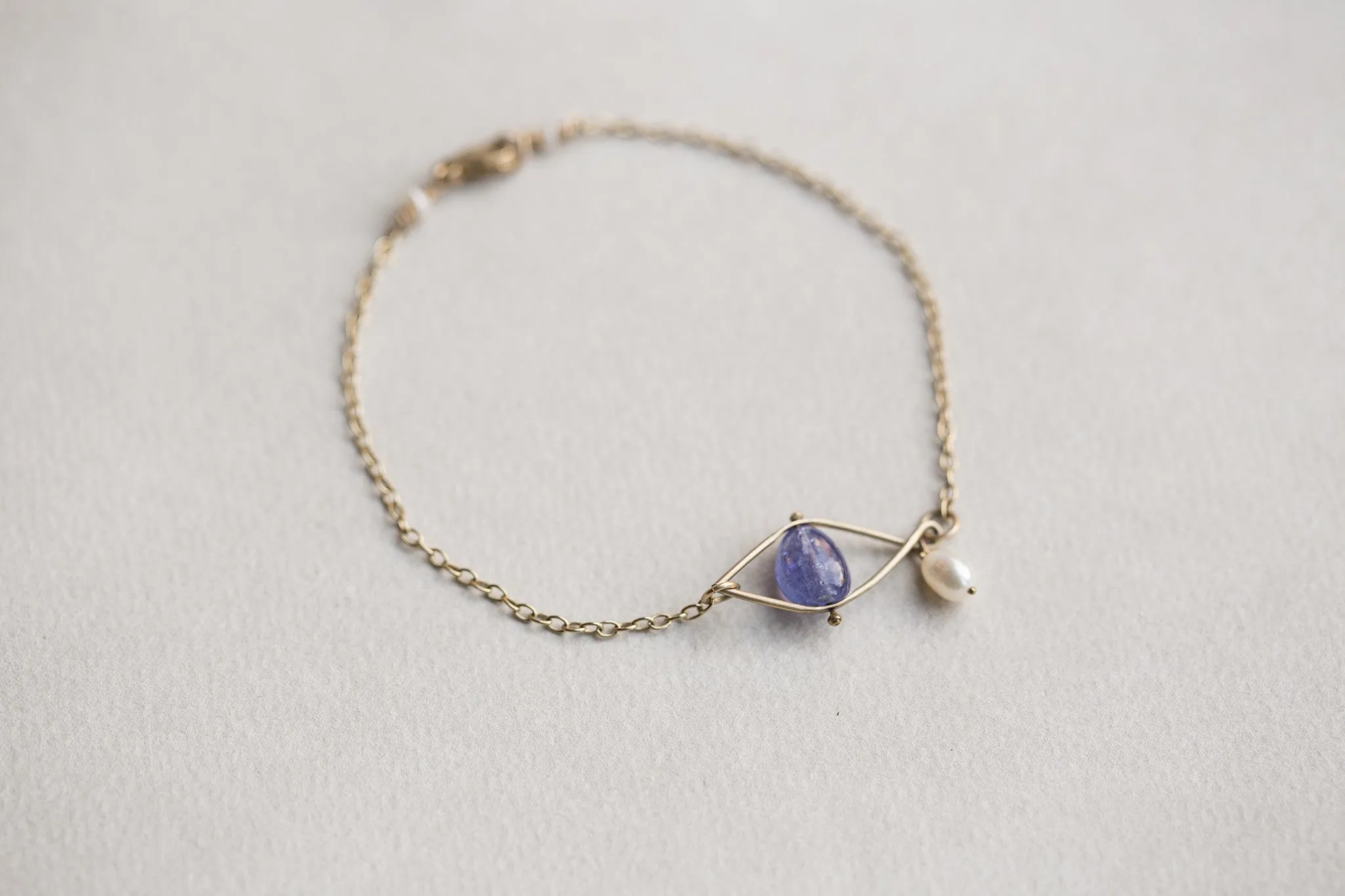 Tanzanite Eye Bracelet