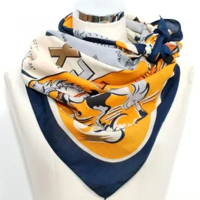 Texas Scarf Navy