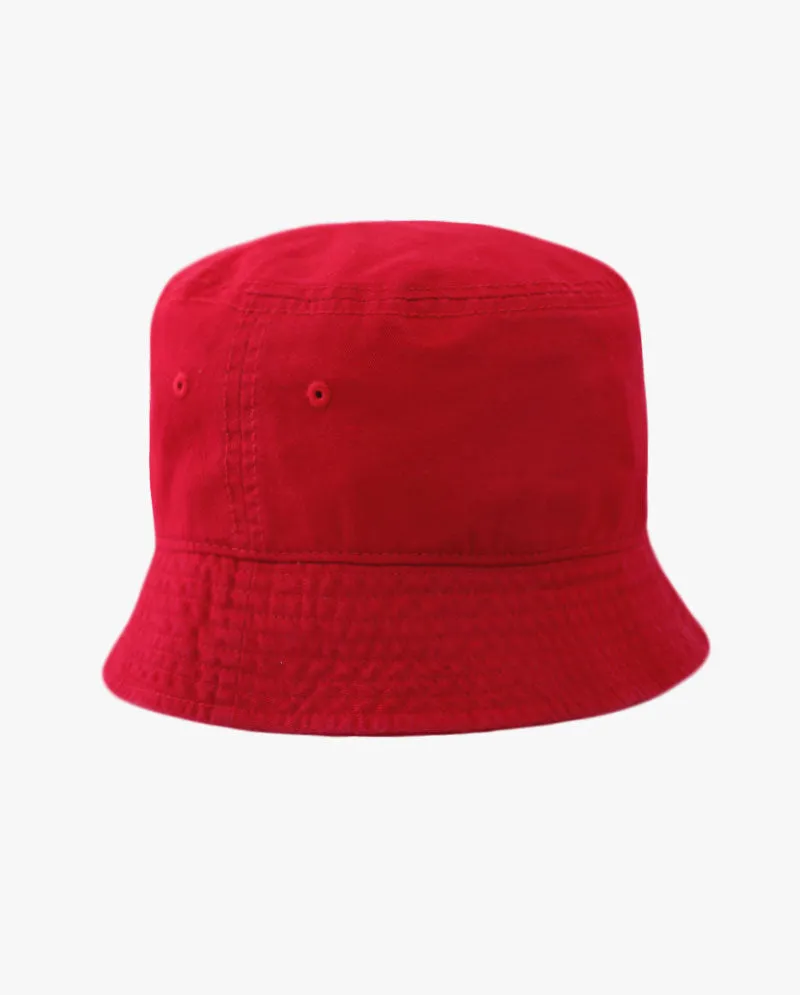 The Hat Depot - HipHop Style Fashion Low Angle Brim Cotton Bucket