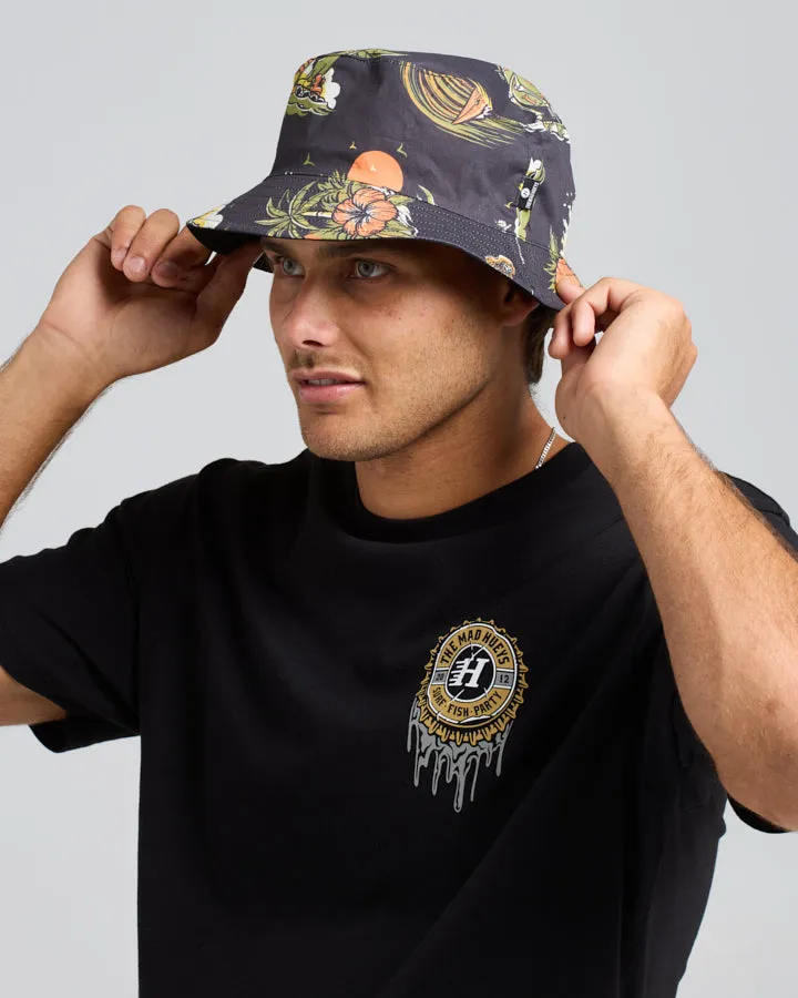 The Mad Hueys FROTHIN OUT | REVERSIBLE BUCKET HAT