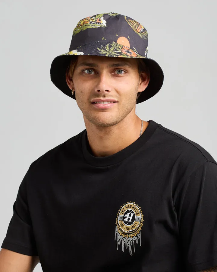 The Mad Hueys FROTHIN OUT | REVERSIBLE BUCKET HAT