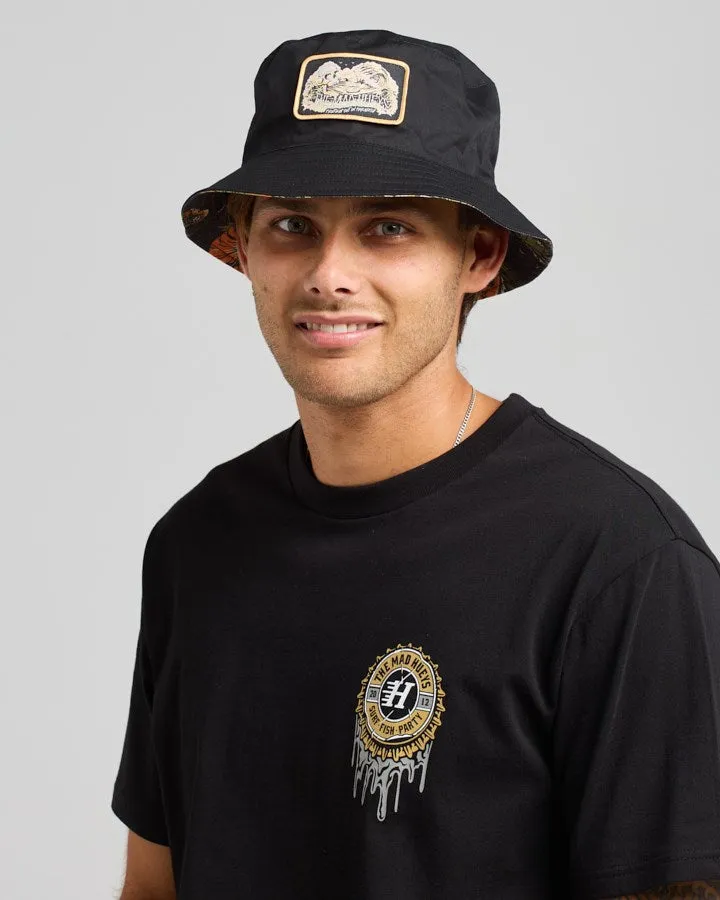 The Mad Hueys FROTHIN OUT | REVERSIBLE BUCKET HAT