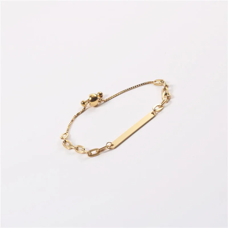 Thin Bar Bracelet