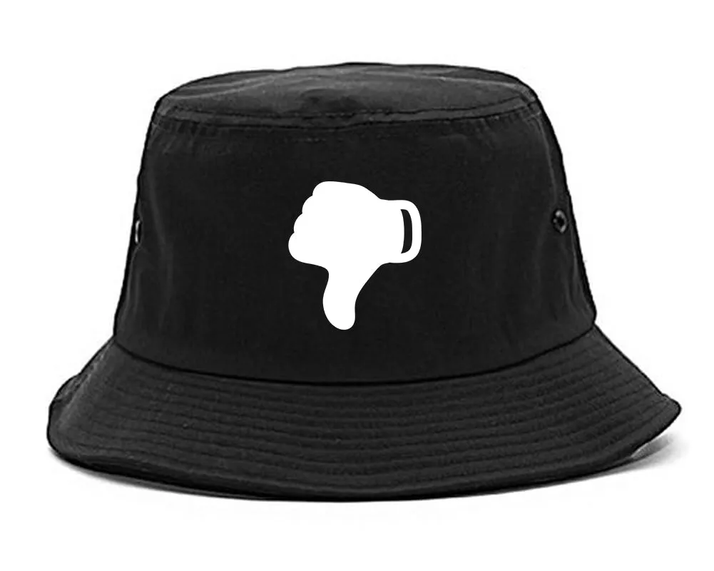 Thumbs Down Chest Mens Bucket Hat