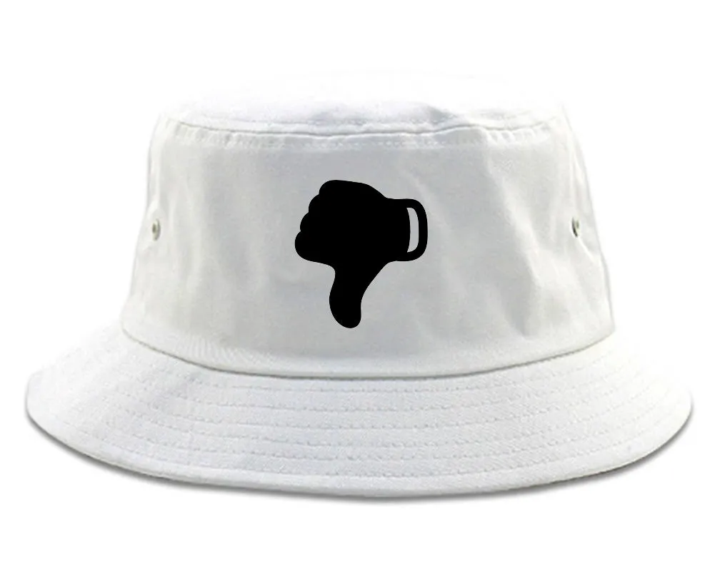 Thumbs Down Chest Mens Bucket Hat