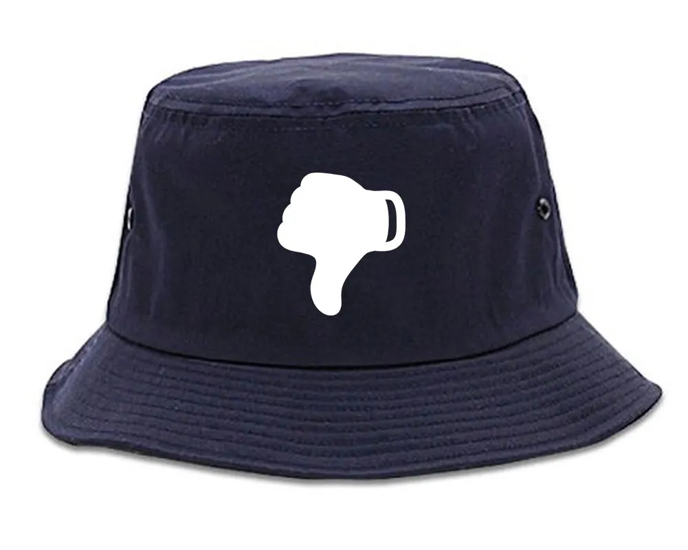 Thumbs Down Chest Mens Bucket Hat