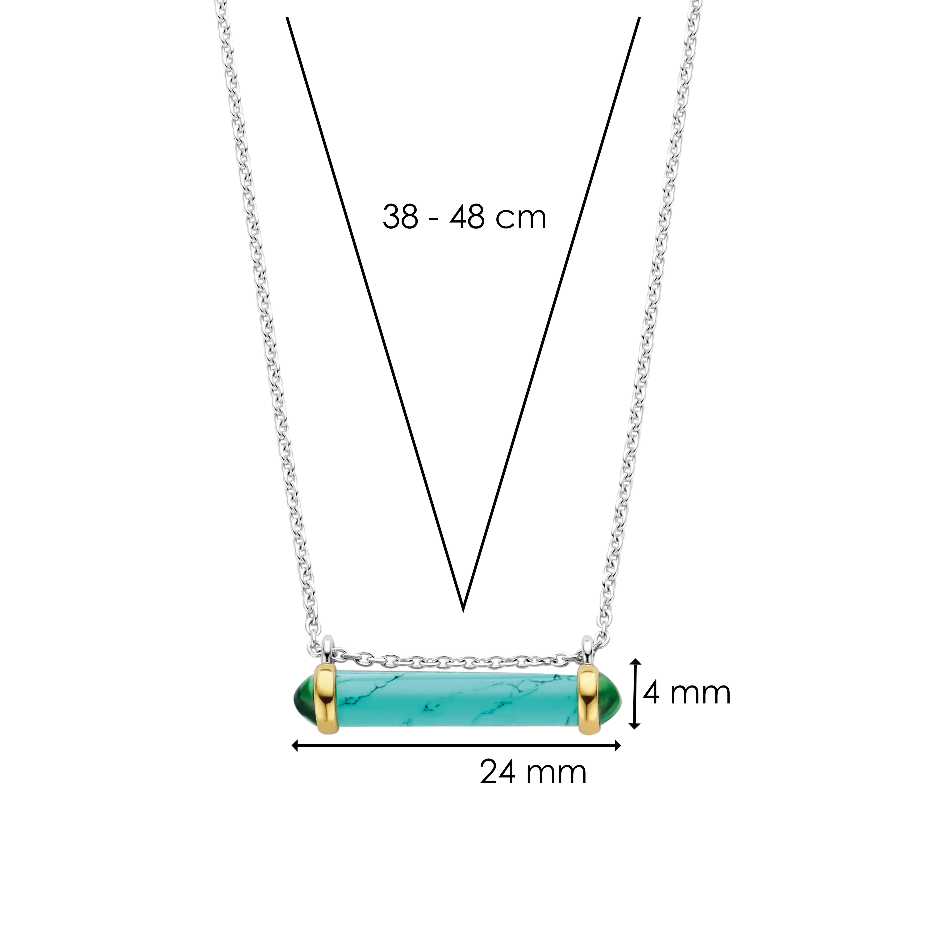 TI SENTO Necklace 3963TQ