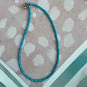 Tiny Bits Turquoise Necklace