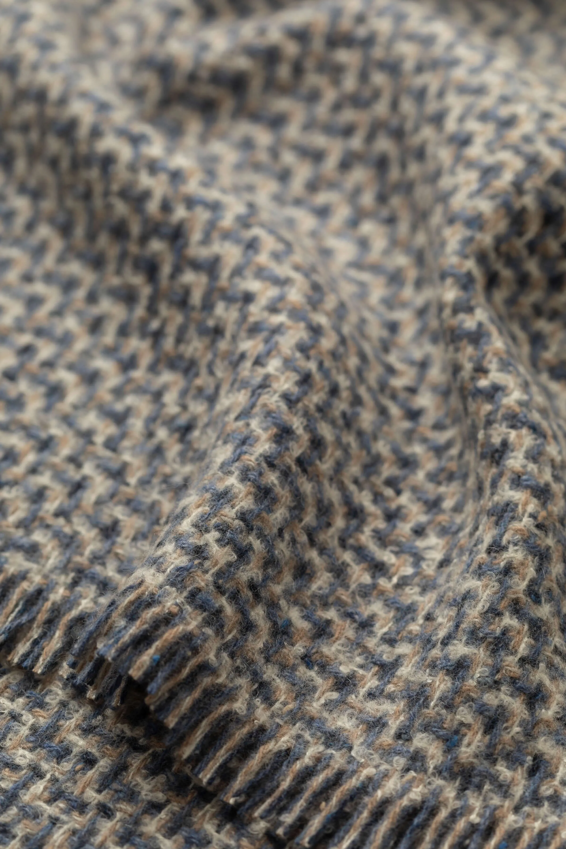 Tonal Texture Cashmere Silk Scarf