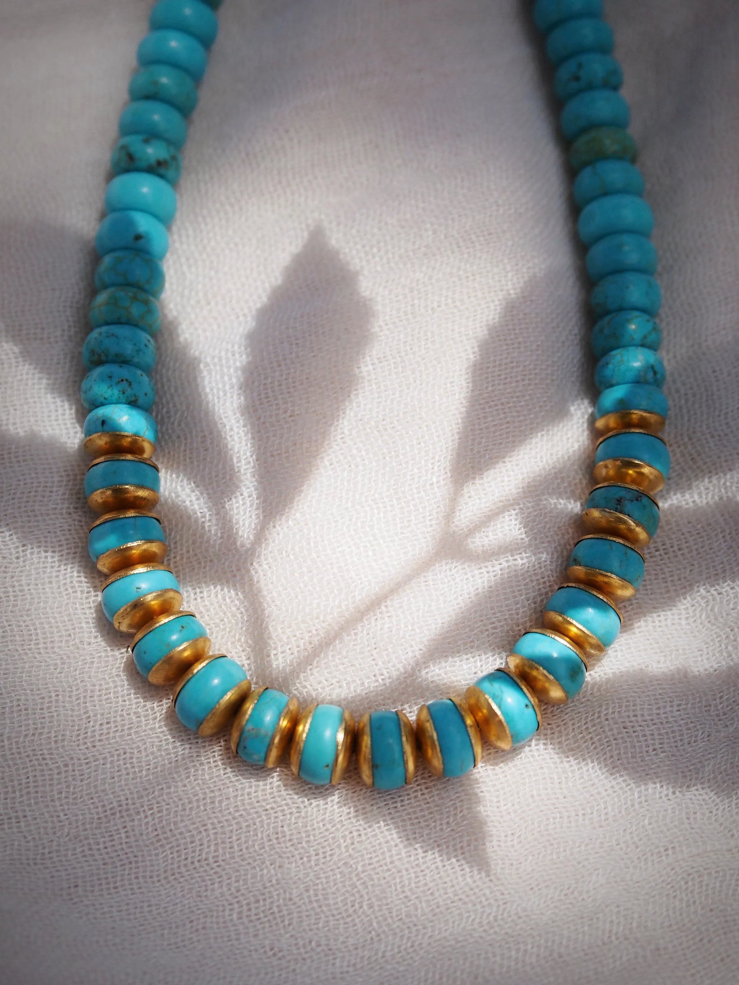 Turquoise Gemstone Necklace - Ka'ohu